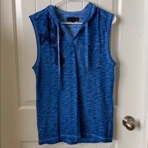 G by Guess Men Sleeveless Hoodie
